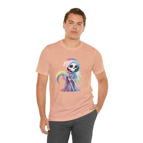 Cute Colorful Reaper - Short Sleeve Tee
